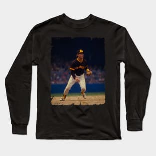 Graig Nettles in San Diego Padres Long Sleeve T-Shirt